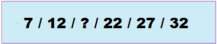 Number Series Aptitude Test Sample Question-4